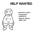 1/20/24 - Help Wanted flyer for Delicious Meal.