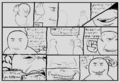6/8/26 - "artstyle/paneling test i forgot to finish the lineart on"