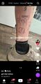 9/11/25 - Screenshot of a Tiktok user who got Pinhead tattoos.